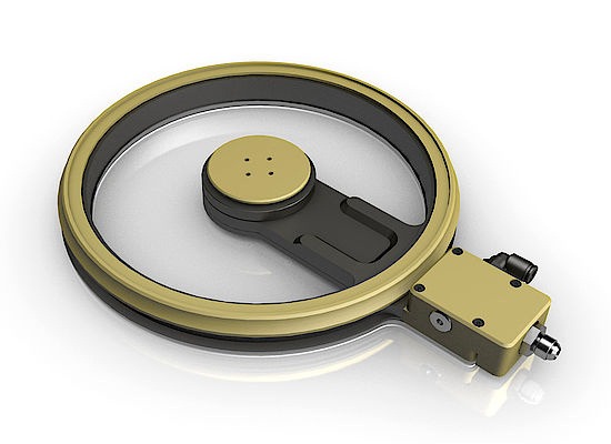 gold DQR Precision machine viewing system